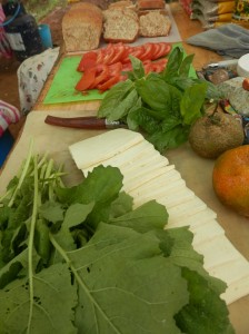 A garden-fresh prepared meal